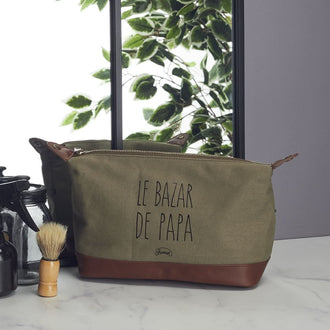 TROUSSE DE TOILETTE LE BAZAR DE PAPA