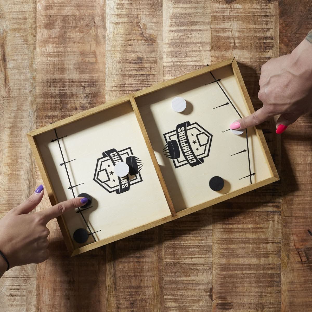 JEU DE TABLE PALETS EN BOIS